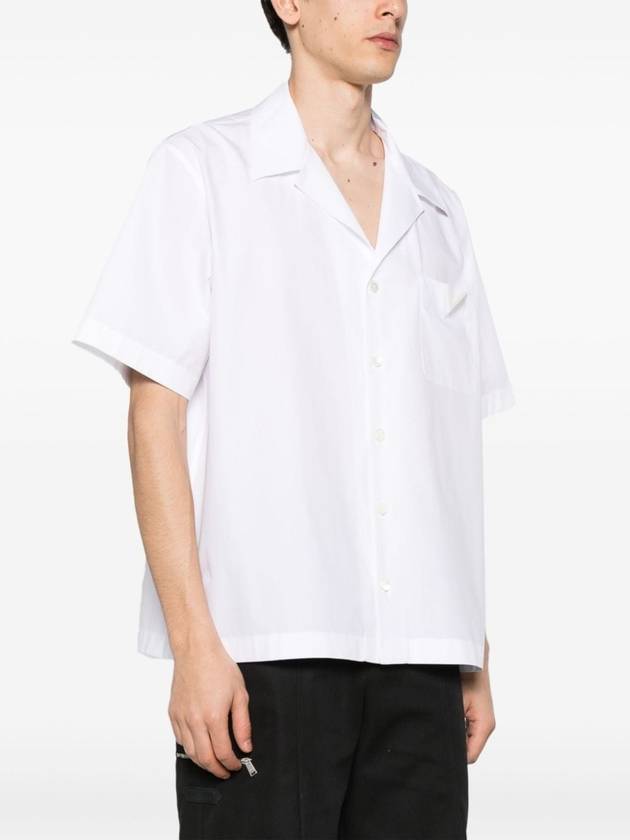 Men s V logo short sleeve shirt white - VALENTINO - BALAAN 4