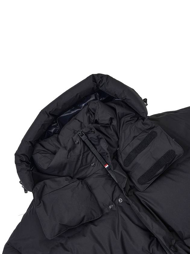 Coraia Logo Short Down Padded Jacket Black - MONCLER - BALAAN 10