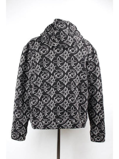 NBA Monogram Flower Hooded Zip Up XL - LOUIS VUITTON - BALAAN 2