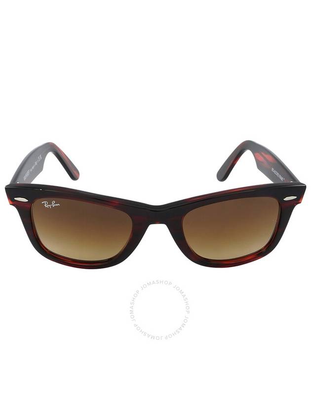 Ray Ban Original Wayfarer Bio Acetate Brown Gradient Square Unisex Sunglasses RB2140 136285 50 - RAY-BAN - BALAAN 1