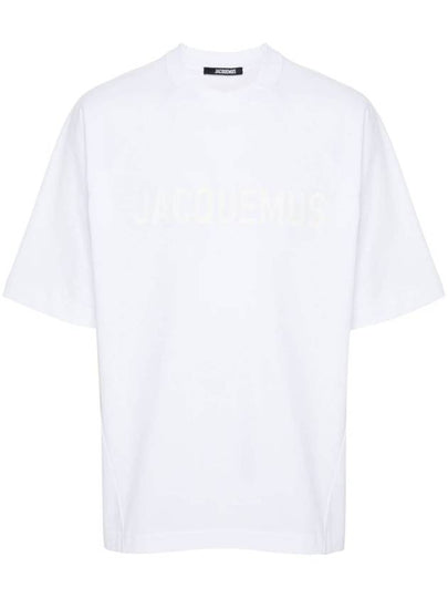 Le Typo Short Sleeve T-Shirt White - JACQUEMUS - BALAAN 2