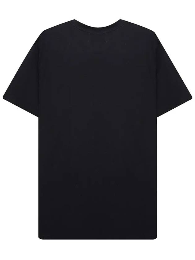 Logo Print Cotton Short Sleeve T-Shirt Black - ISABEL MARANT - BALAAN 4