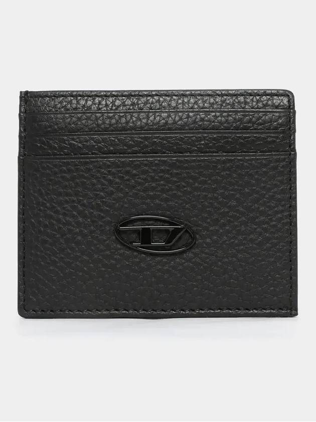 Johnny D Logo Card Wallet Black - DIESEL - BALAAN 4