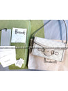 Horsebit Mini Shoulder Bag White - GUCCI - BALAAN.