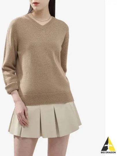 Max Mara Orion Cashmere Sweater Camel 19361141600001 - S MAX MARA - BALAAN 2