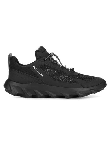 MX Breathru Low Top Sneakers Black - ECCO - BALAAN 1