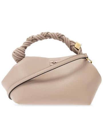 Ganni ‘Bou’ Shoulder Bag, Women's, Beige - GANNI - BALAAN 1