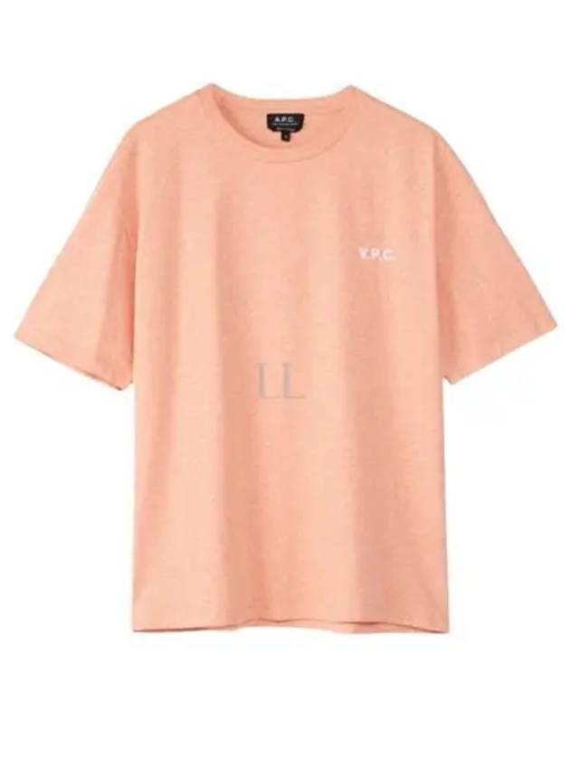 Joachim Short Sleeve T-shirt Pink - A.P.C. - BALAAN 2