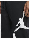 Men's Jumpman Logo Fleece Track Pants Black - NIKE - BALAAN 6