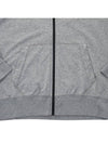 Light Fleece Hooded Zip-Up Gray - CP COMPANY - BALAAN 9