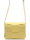 Intrecciato Cassette Small Cross Bag Sherbert - BOTTEGA VENETA - BALAAN 5