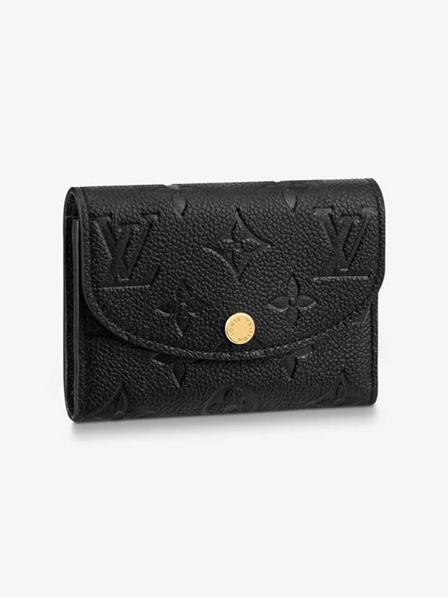 Rosalie Monogram Coin Purse Black - LOUIS VUITTON - BALAAN 2