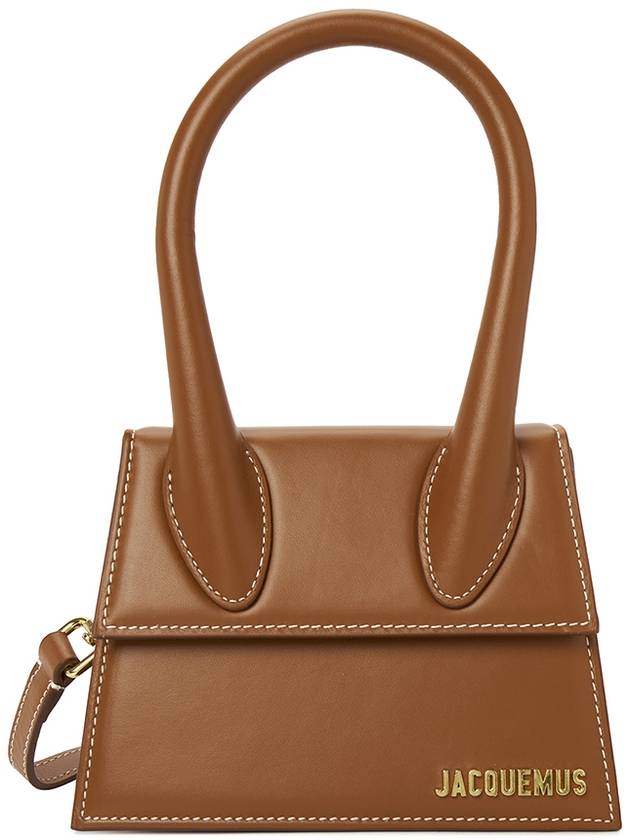 Le Chiquito Moyen Signature Tote Bag Light Brown - JACQUEMUS - BALAAN 2