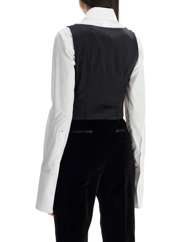 silk tuxedo vest - DOLCE&GABBANA - BALAAN 3