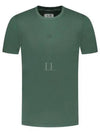 70/2 Mercerized Jersey Logo Short Sleeve T-Shirt Green - CP COMPANY - BALAAN 2