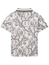 Kids Flower Print Polo T Shirt 8047992 - BURBERRY - BALAAN 3