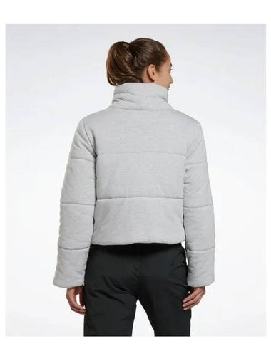 Studio puffer jacket women gray HG8923 - REEBOK - BALAAN 1