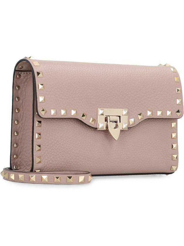 Valentino Garavani Valentino Garavani - Rockstud Piccola Leather Crossbody Bag - VALENTINO - BALAAN 3