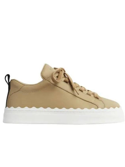 Women's Lauren Low Top Sneakers Beige - CHLOE - BALAAN 2