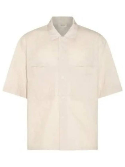 Pyjamas Short Sleeve Shirt Cream - LEMAIRE - BALAAN 2