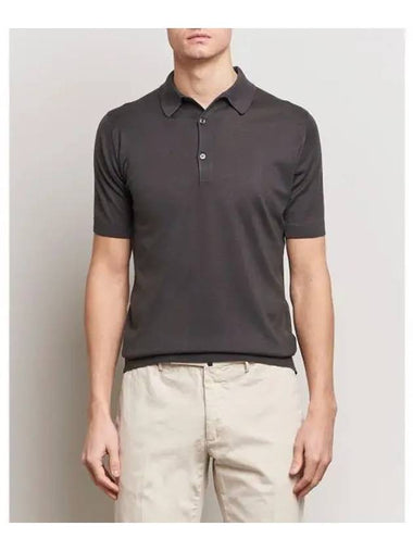 24 Adrian Chocolat Polo Knit - JOHN SMEDLEY - BALAAN 1