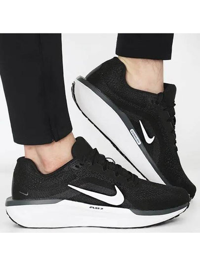 Air Winflo 11 Road Low Top Sneakers White Black - NIKE - BALAAN 2