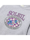 Brushed Options Soleil Vintage Eiffel Sweat Shirts MELANGE GRAY - LE SOLEIL MATINEE - BALAAN 3