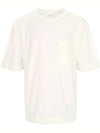 Boxy Short Sleeve T-Shirt Chalk - LEMAIRE - BALAAN 2