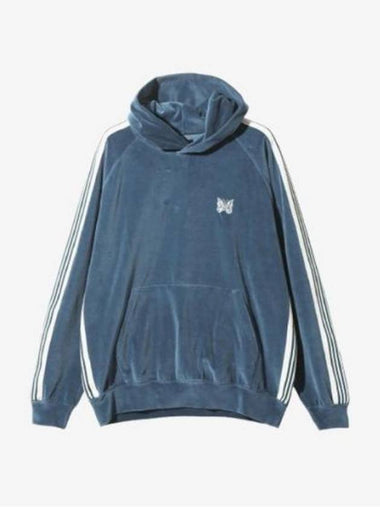 Hooded Sweatshirt PU279 Free MARINE BLUE - NEEDLES - BALAAN 1