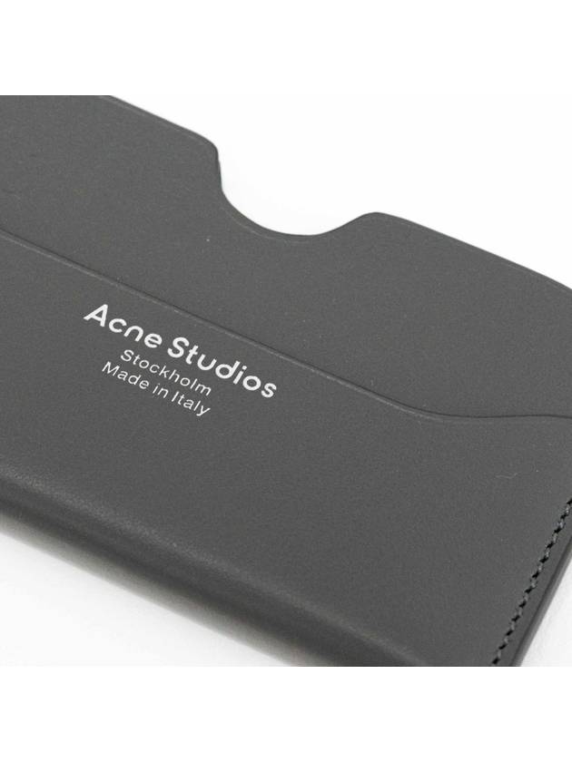 Card holder wallet gray FNUXSLGS000103 - ACNE STUDIOS - BALAAN 4