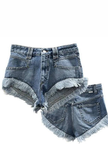 Etoile ENEIDAO denim short pants light blue 31467058 1095779 - ISABEL MARANT - BALAAN 1