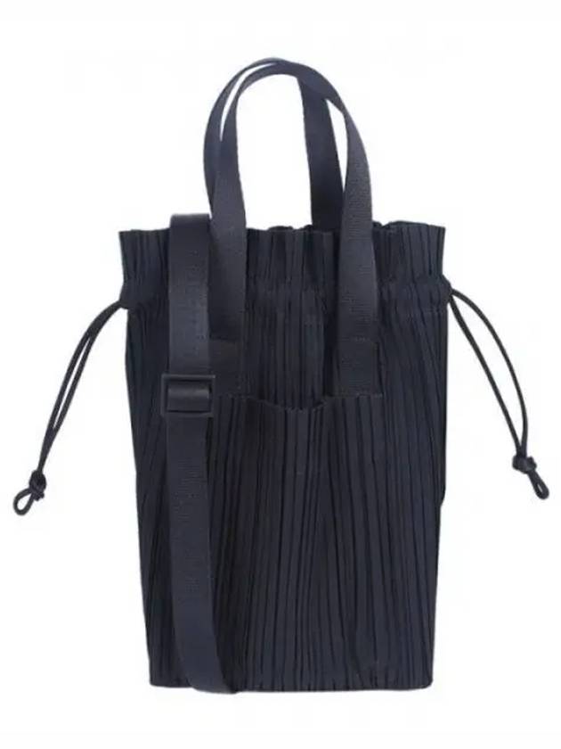 Women s Pleated Please Tote Bag Black AG601 15 1120675 - ISSEY MIYAKE - BALAAN 1