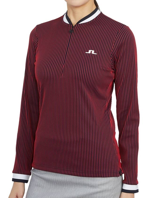 Golf Wear Women s Long Sleeve T Shirt AWJS07032 G131 - J.LINDEBERG - BALAAN 6