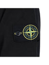 Garment Dyed Hoodie Black - STONE ISLAND - BALAAN 6