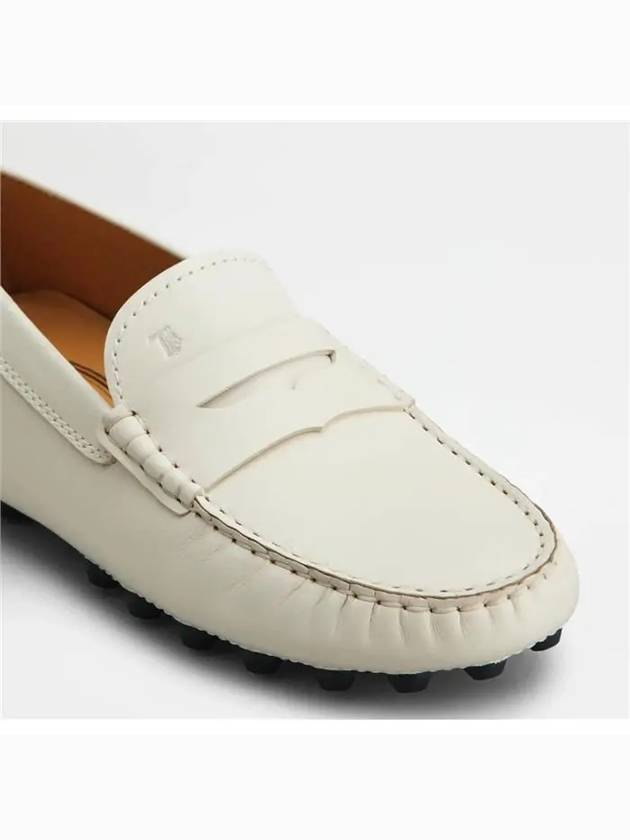 Gomino Moccasin Driving Shoes Cream - TOD'S - BALAAN 4