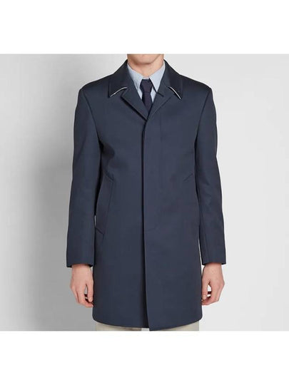 Men's Mackintosh Bal Collar Classic Single Coat Navy - THOM BROWNE - BALAAN 2