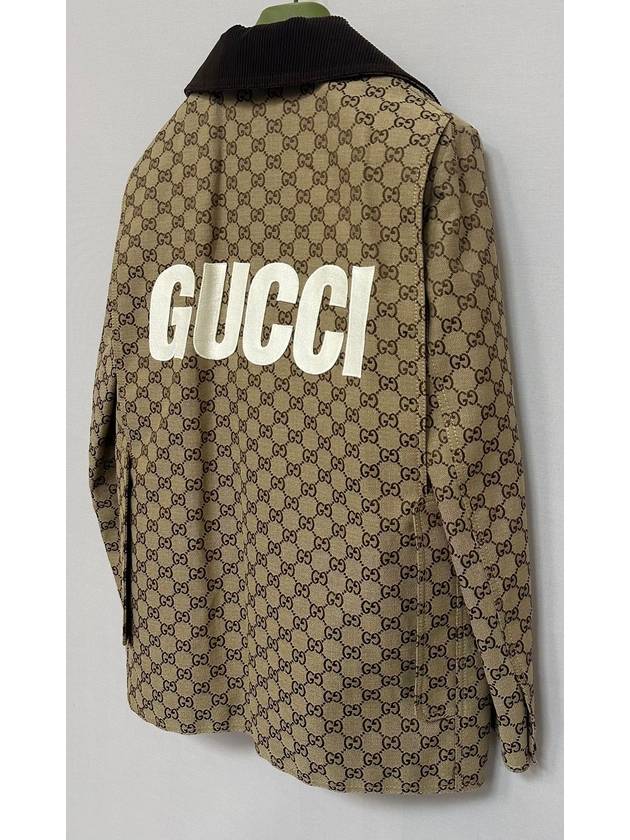 GG cotton blend canvas coat 42 - GUCCI - BALAAN 6