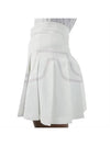 Women's Naomi Golf Pleated Skirt White - J.LINDEBERG - BALAAN 6