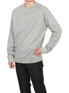 Tricolor Fox Patch Sweatshirt Gray Melange - MAISON KITSUNE - BALAAN 6