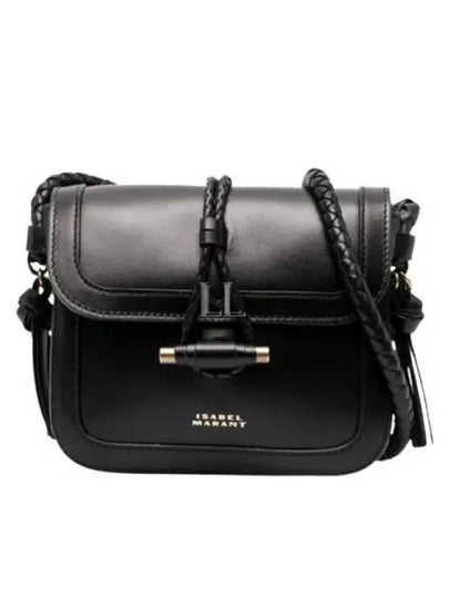 Vigo Flap Leather Cross Bag Black - ISABEL MARANT - BALAAN 2