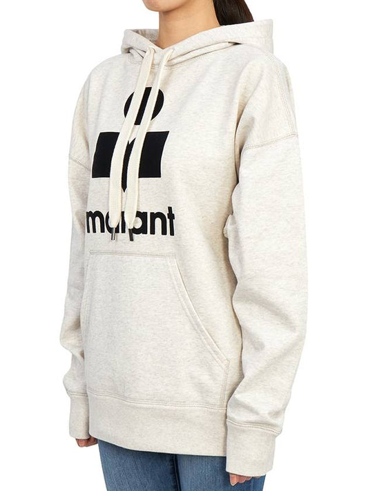 Mansell SW0001FA A1M07E 23EC Women's Hooded Long Sleeve Sweatshirt Oversized Fit - ISABEL MARANT - BALAAN 2