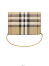 Archive Beige Vintage Check Gold Detachable WOC Cross Bag 80660571 - BURBERRY - BALAAN 3