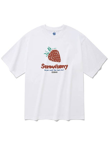 20 count strawberry short sleeve tshirt white - RADINEO - BALAAN 1