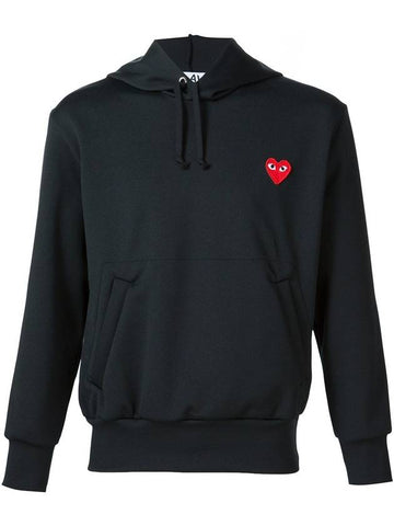 Hoodie Black P1T294 - COMME DES GARCONS - BALAAN 1