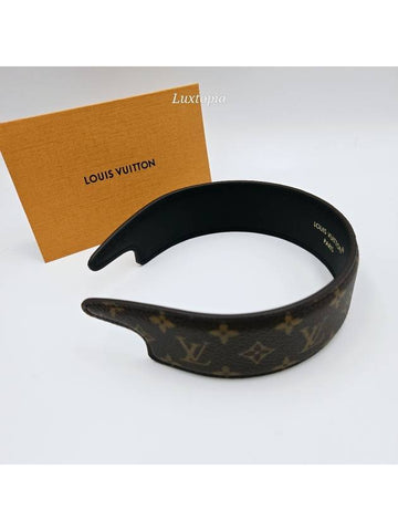 Headband LV outline monogram hairband wide M94557 - LOUIS VUITTON - BALAAN 1