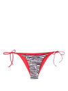 Reversible zebra print bikini briefs A096540LGAU - DIESEL - BALAAN 1