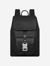 Saddle Grained Calfskin Backpack Black - DIOR - BALAAN 1