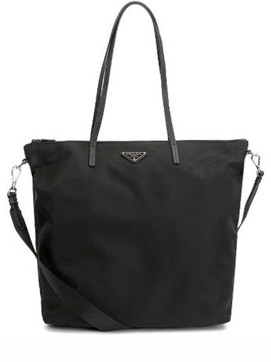 Triangle Logo Pocono Nylon Shoulder Bag Black - PRADA - BALAAN 1