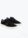 Suede Low Top Sneakers Black - TOM FORD - BALAAN 2