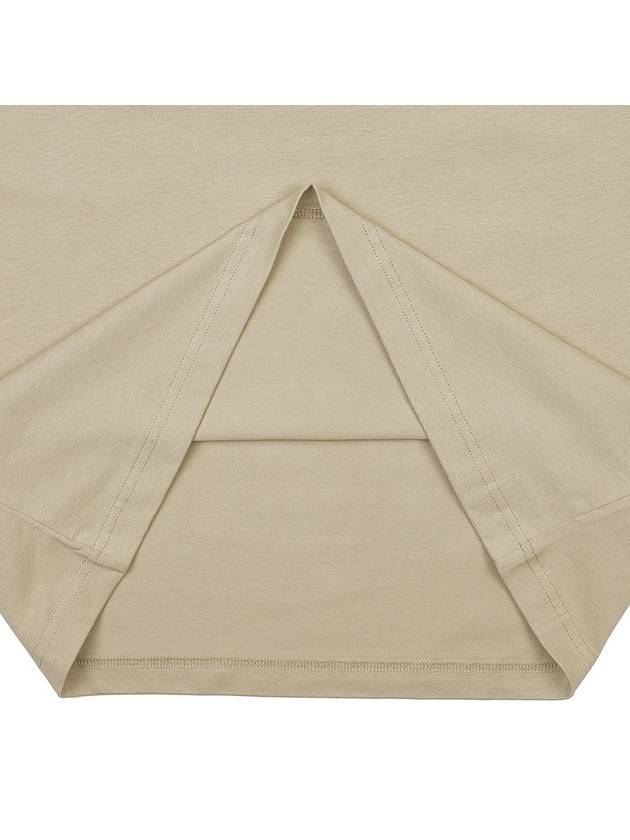 Le Manches Longues Cotton Long Sleeve T-Shirt Light Khaki - JACQUEMUS - BALAAN 10